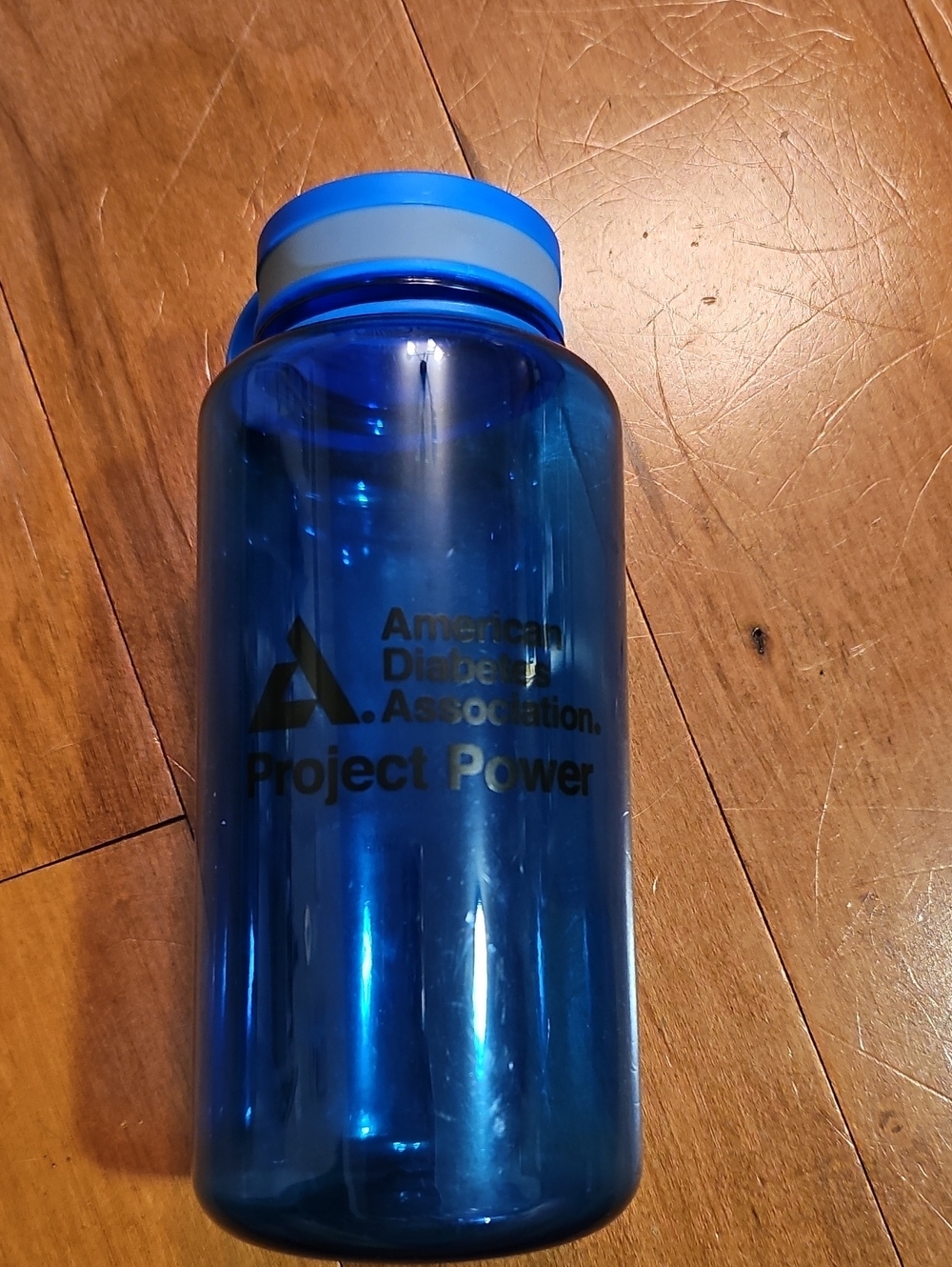 Project Power Blue Water Bottle